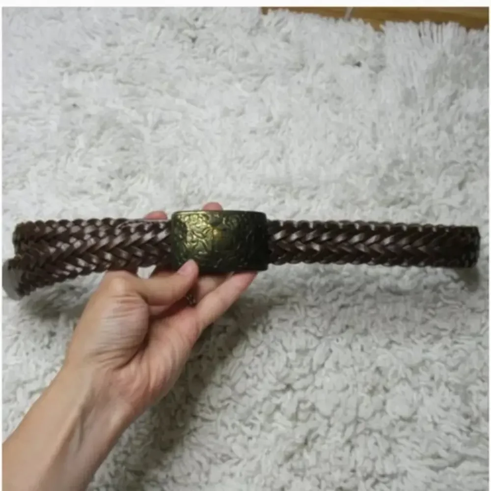 J‎ & M Davidson woven leather belt sz 32